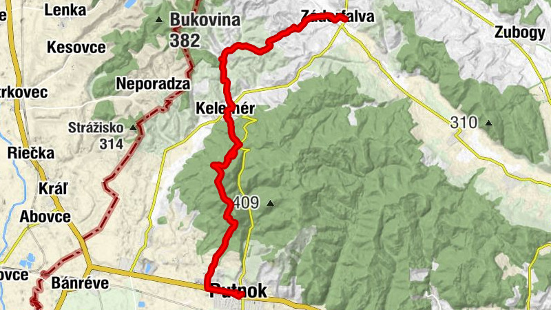 OKT-125-127 Putnok - Zádorfalva