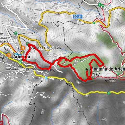 Reserva de la Biosfera de Gran Canaria von Artenara - SL 1