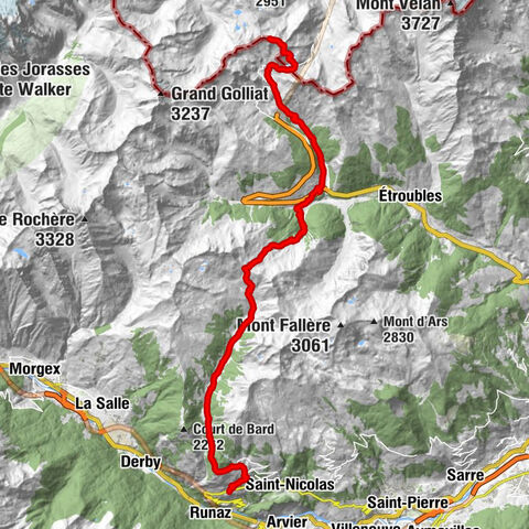 Goldtoni - Alpenbogen A064 Col du Grand Saint Bernard-Cerellaz