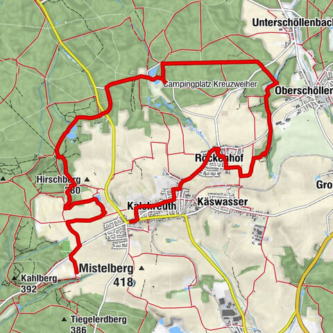 Kalchreuth Röckenhof Kreuzweiher