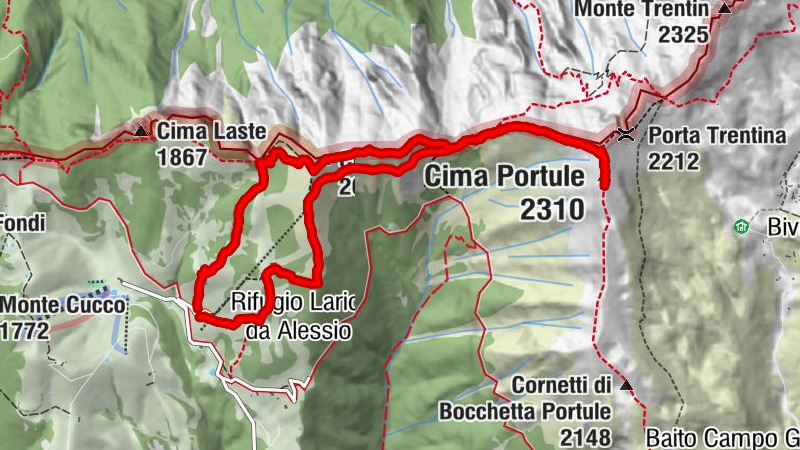 Cime Portule Summit