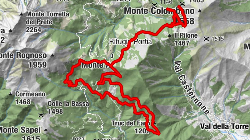 RUBIANA Col del Lys - Madonna della Bassa