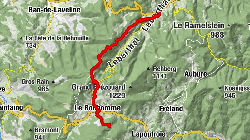 Aurélien dans les Vosges en 3 jours au départ de Munster - jour 3