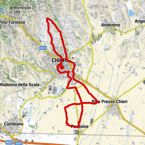 Radwandern um Chieri (TO)