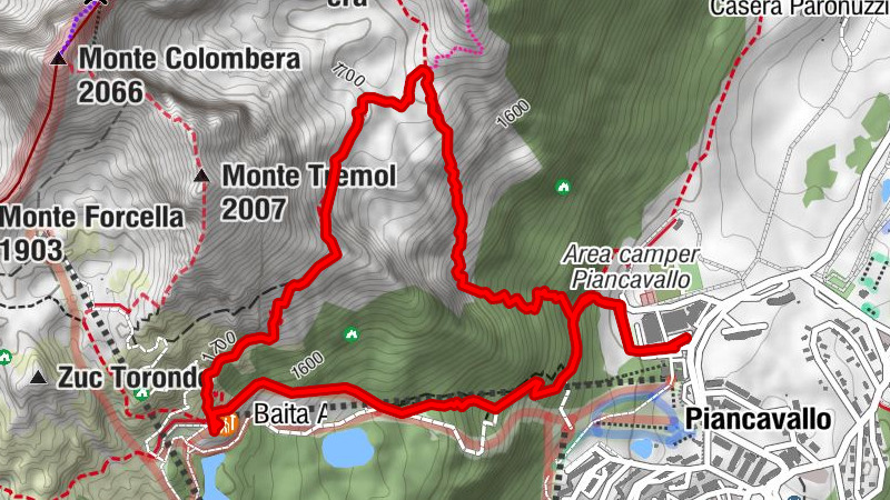 Baita Arneri da Piancavallo - Wikiloc