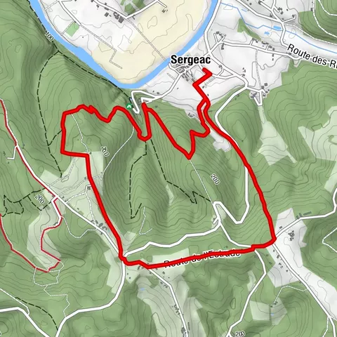 Boucle des Cabanes n °9 / Sergeac