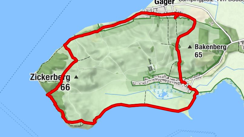 Zickersche Berge Rügen