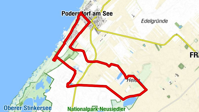 34a Variante Birnbaumlacke (Laufpark Neusiedler See - Seewinkel)