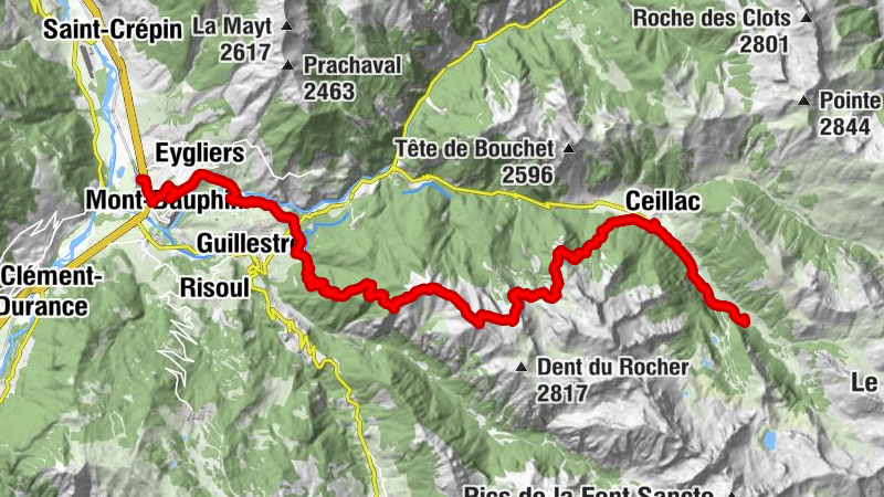 Goldtoni - Alpenbogen A075 Mont Dauphin-Refugio de la Cime