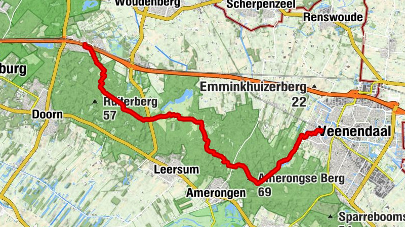 Maarn > Utrechtse Heuvelrug > Veenendaal-West