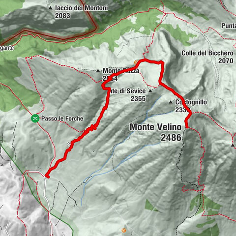 Abruzzo - Dal monte velino a Rosciolo