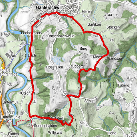 Ganterschwil, St. Gallen/Schweiz