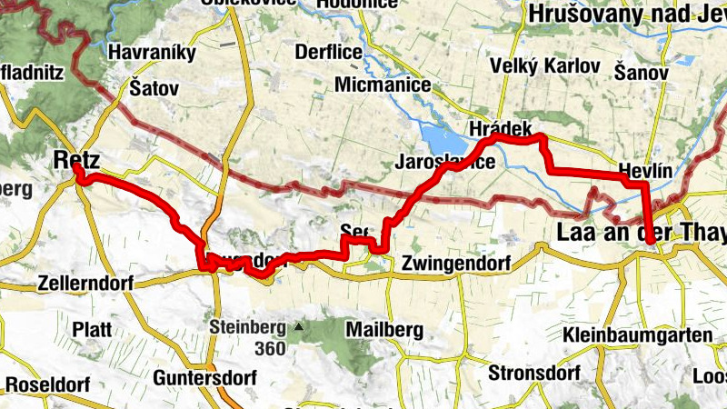 EV13 Etappe 7: Retz - Laa