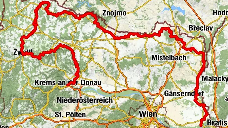 Kamp-Thaya-March-Radroute