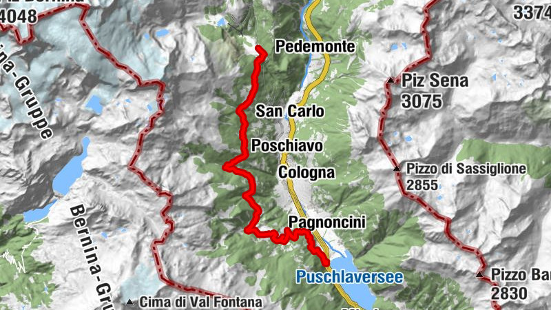 Cavaglia - Selva - Le Prese