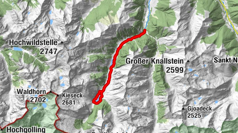Hinterwald Kesslerkreuz - Breitlahnalm - Schwarzensee