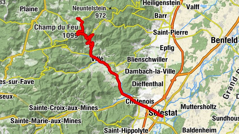 Navette des Neiges Linie 511 Sélestat - Le Champ du Feu