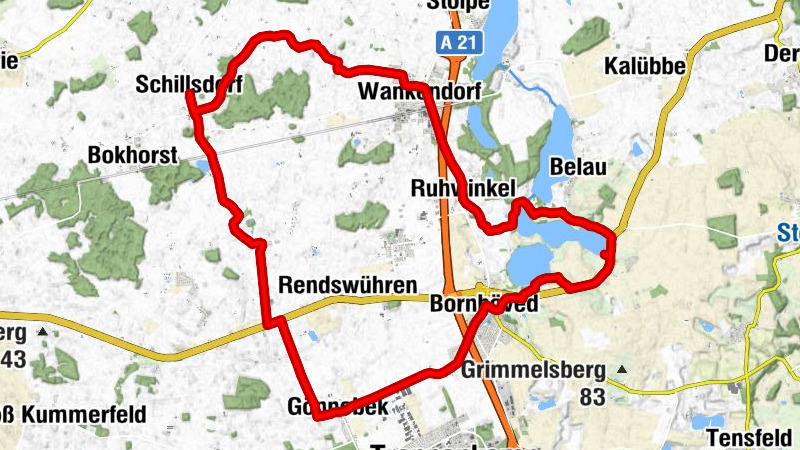 Alternative  Radtour Tanzverein