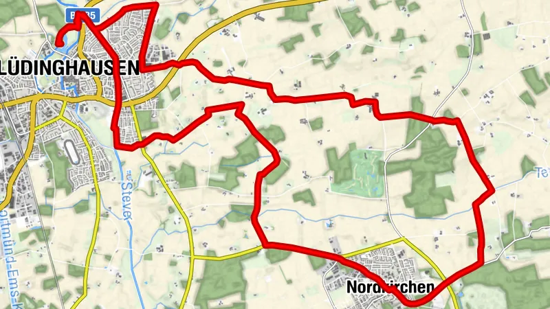 Nordkirchener Pättkestour 7: Spazierfahrt zur Nachbarstadt Lüdinghausen