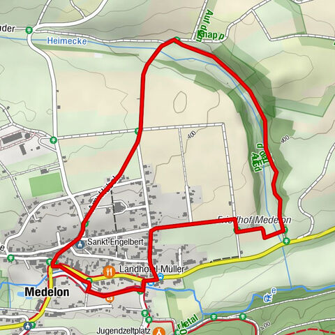 Heimeckeweg (A1) Medelon