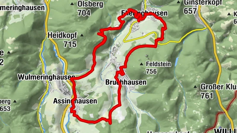 Golddörferweg  - Sauerland-Dörfer mit Auszeichnung