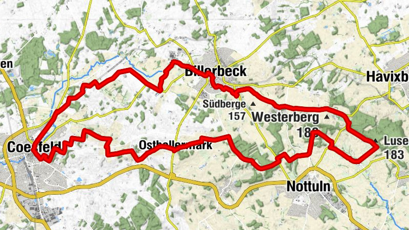 Mit dem Fahrrad hoch hinaus