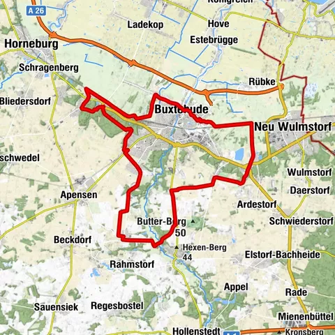 Has' und Igelroute:  Altes Land am Elbstrom Radtour