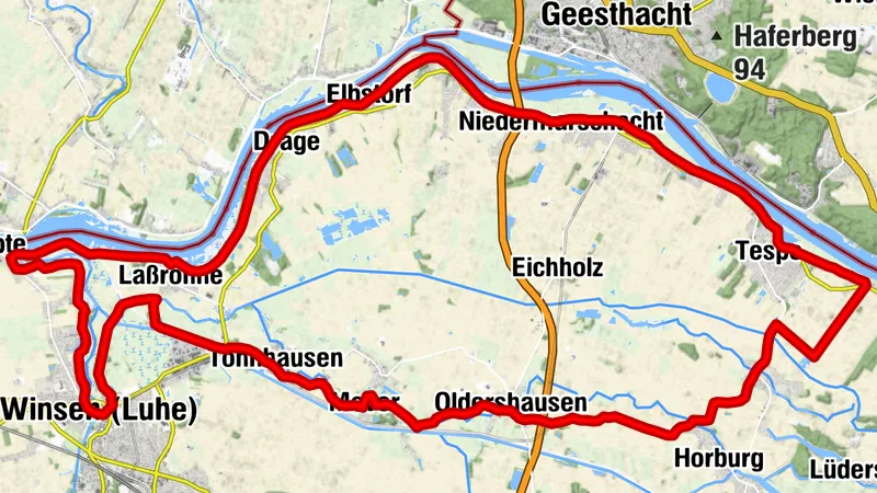 Ringtour 12 - Elbdeichroute 