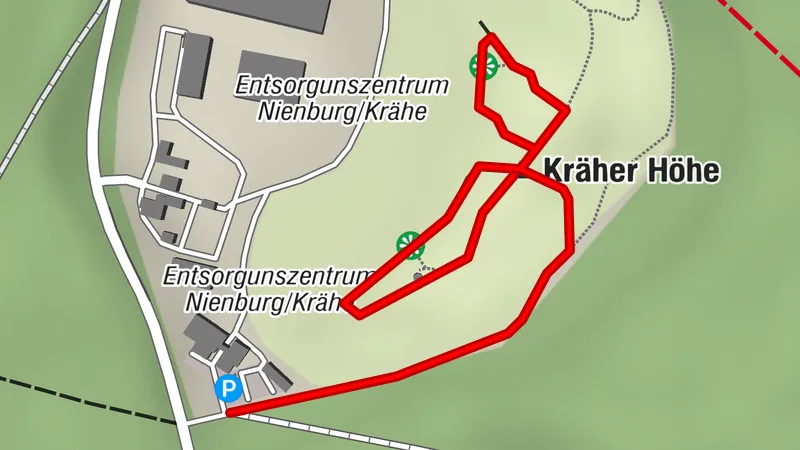 Wanderweg "Kräher Höhe"