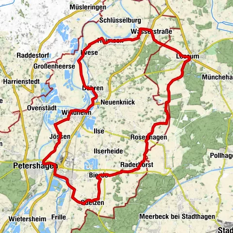 Heringsfängerroute Petershagen