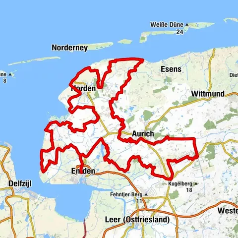 Friesenroute Rad up Pad