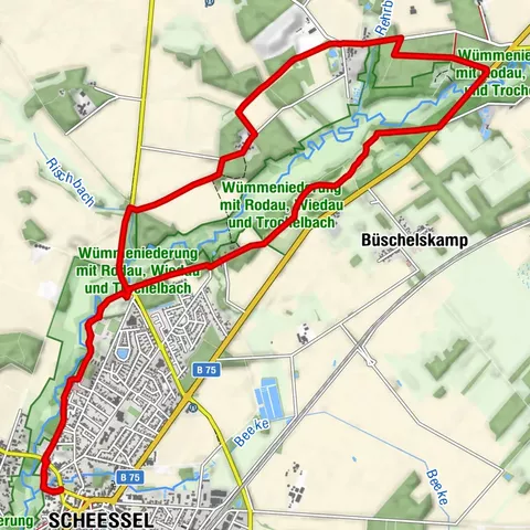 NORDPFAD Wümme und Vareler Heide