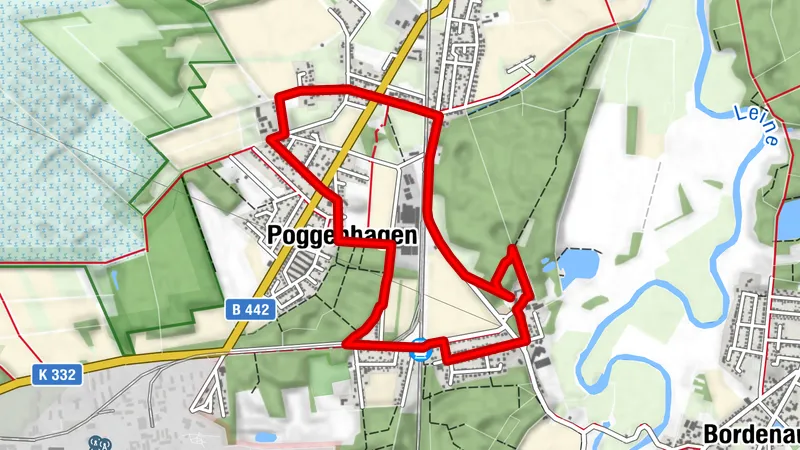 Moorhennies Pfad Süd-Rundweg