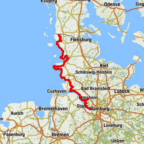Nordseeküsten-Radweg
