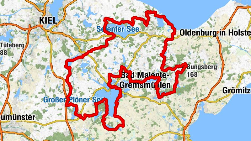Holsteinische Schweiz-Radtour