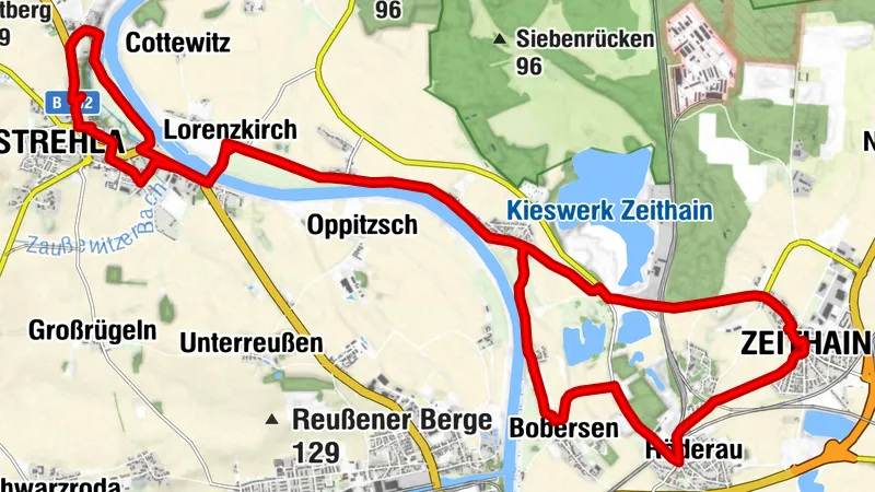 Familienfreundlich: Elbzauber-Radroute von Zeithain nach Strehla