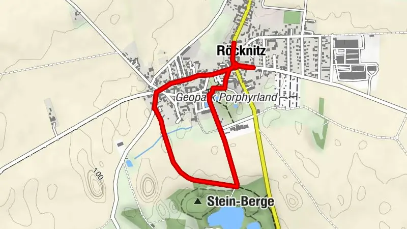 Georoute Röcknitz: „Röcknitzer Spur der Steine“