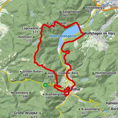 Rund um den Innerstestausee