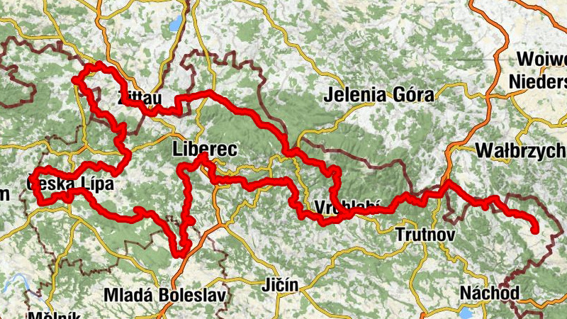 Via Sacra - tschechische Radpilgerroute