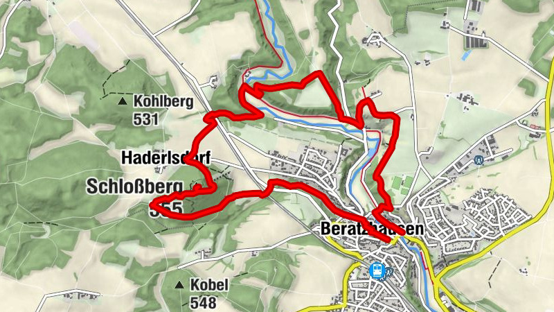 Burgensteigrunde bei Beratzhausen