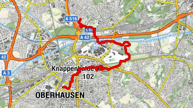 Urban.Trail - Oberhausens Erlebnis.Pfad 
