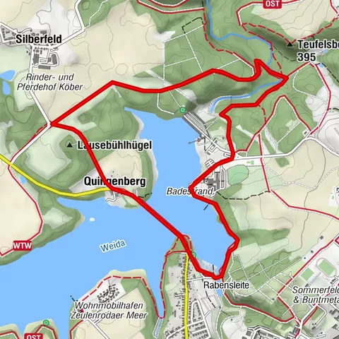 Rundweg Staudammblick