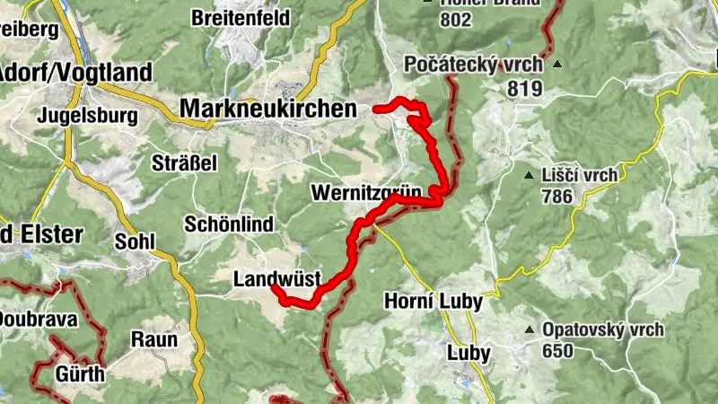 Besinnungsweg - Kleine Tour