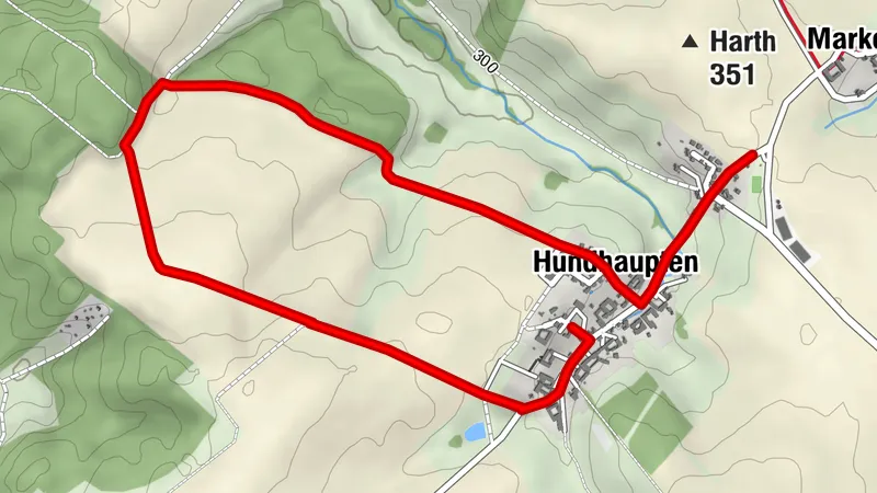 Hundhaupten - Alter Markweg