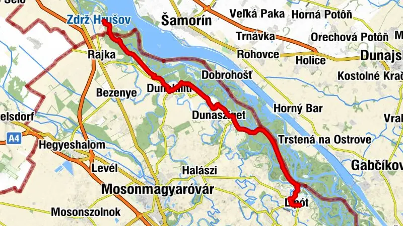 ST202a Čunovo - Lipót