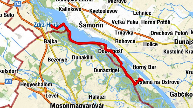 ST202b Čunovo - Bodíky