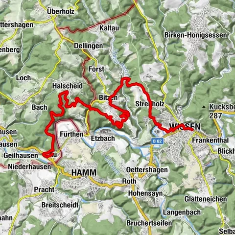 Natursteig Sieg | Etappe 09 | Au–Wissen