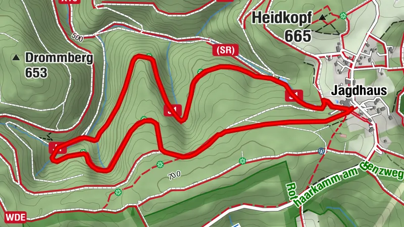 Twerssiepenweg - Rundweg um Jagdhaus (J1)