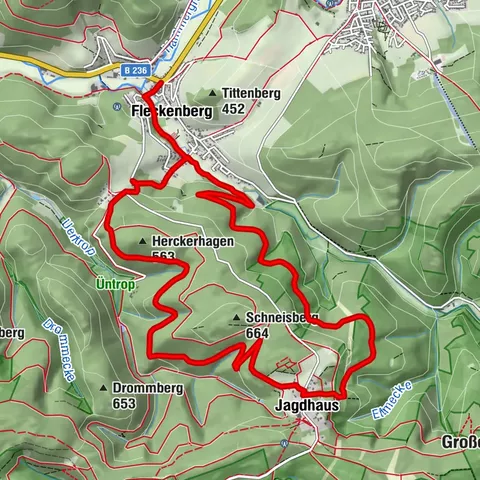 Rundweg um Fleckenberg (F2)