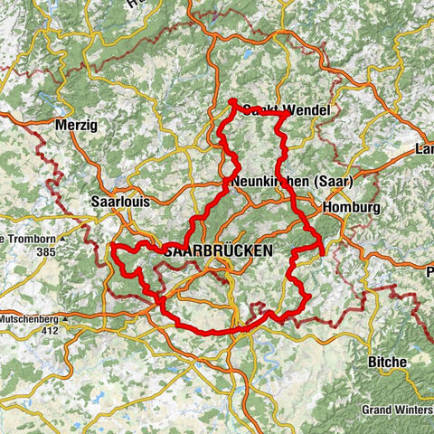 Bisttal, Bliesgau und St. Wendeler Land